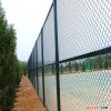 生产防护勾花护栏网 包塑铁线场地勾花护栏网 可拆装勾花护栏网