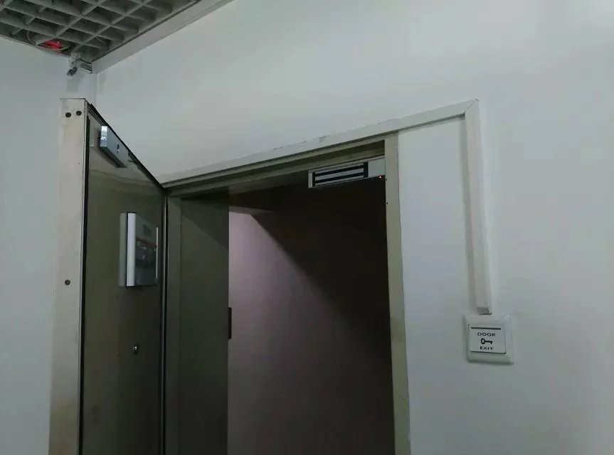 208公斤防水磁力锁 挂装单门电磁锁 铁艺门 280kg带灯